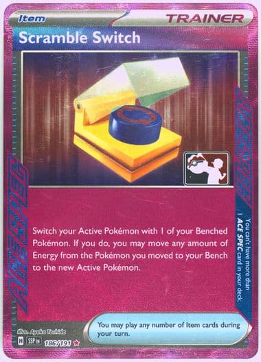 Scramble Switch (186) 2025 Pokemon Play! Pokemon Prize Pack: Series 7