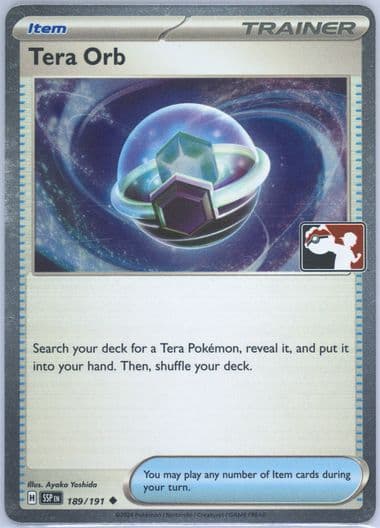 Tera Orb (189) 2025 Pokemon Play! Pokemon Prize Pack: Series 7