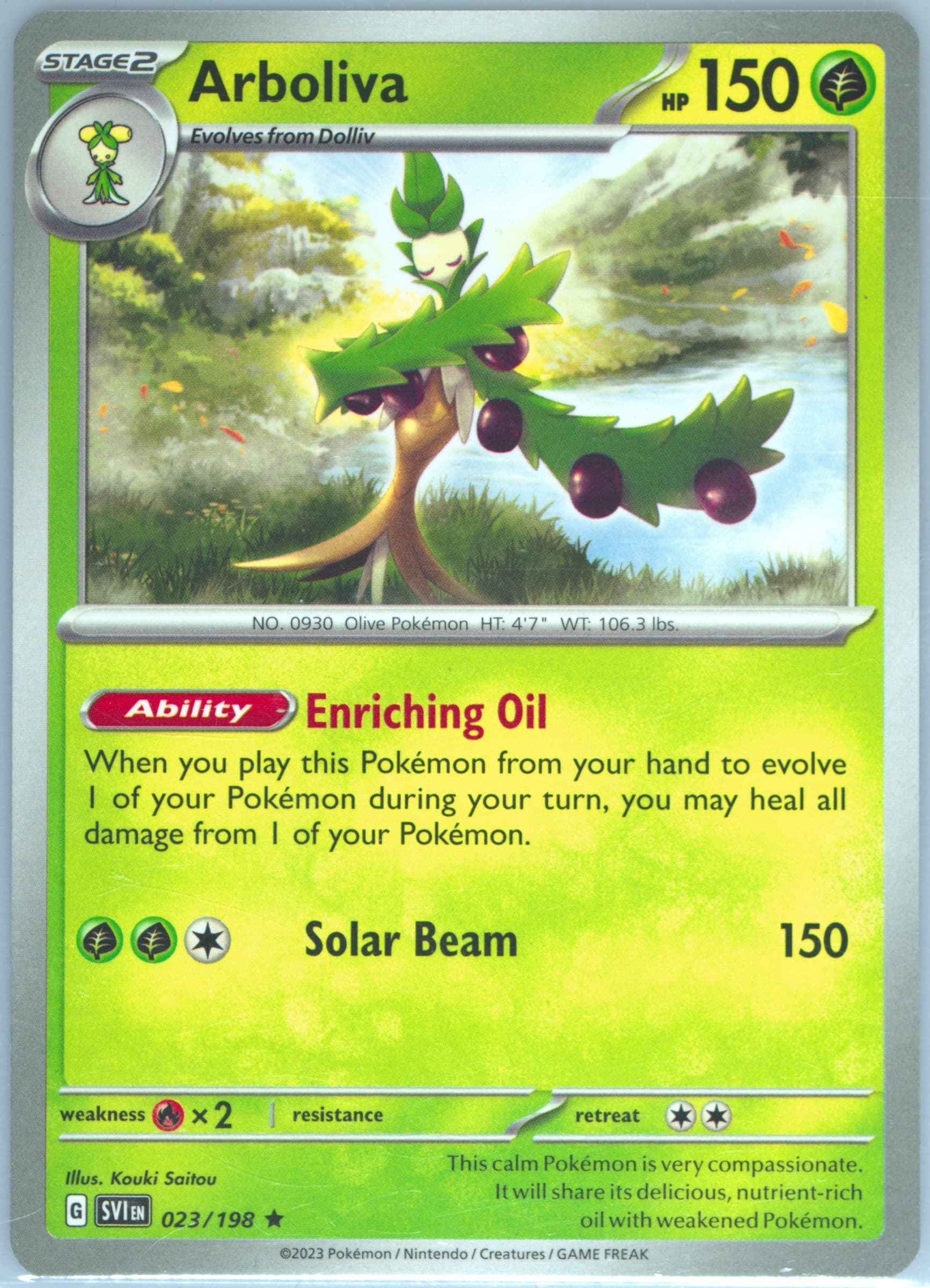 Arboliva Scarlet & Violet EX Battle Deck-Kangaskhan (023) 2023 Pokemon Svi EN-Scarlet & Violet