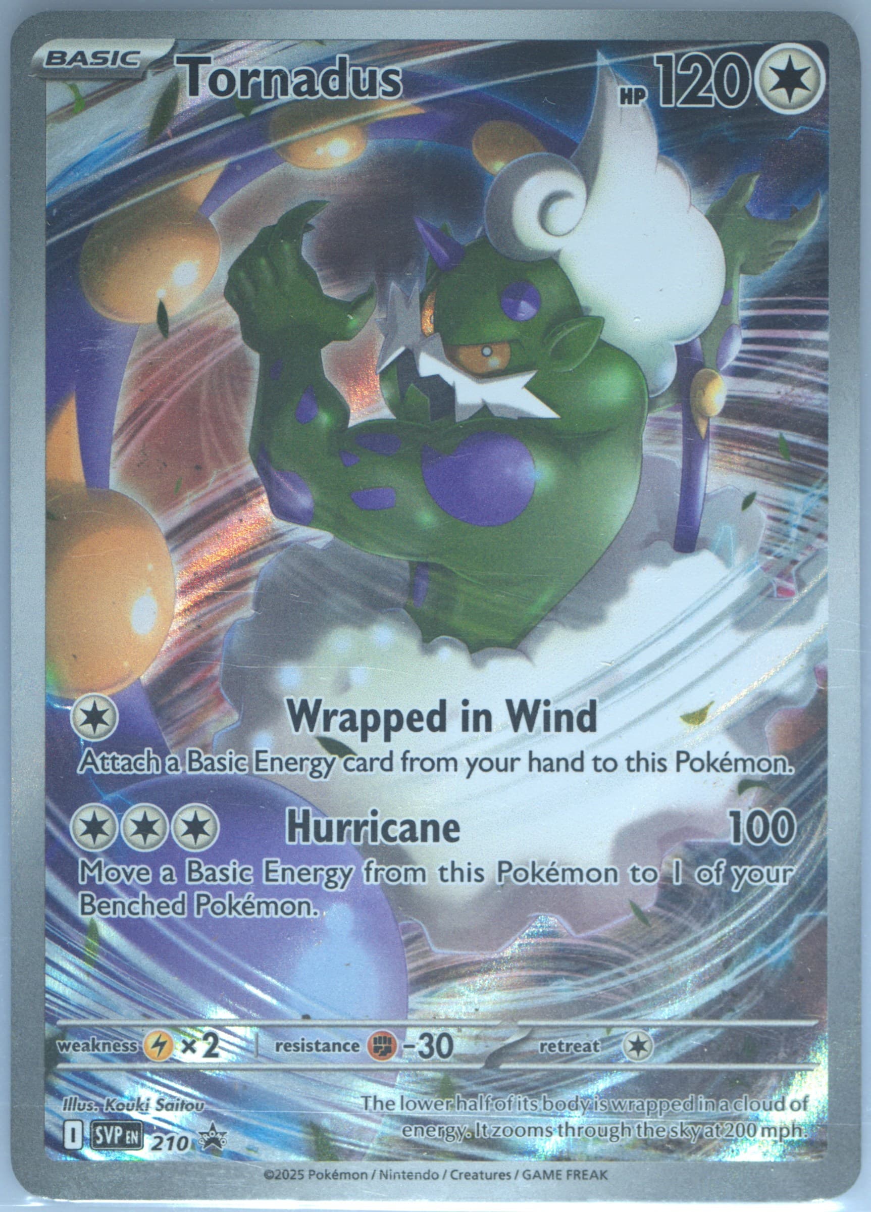 Tornadus White Flare Elite Trainer Box (210) 2025 Pokemon German Svp de-SV Black Star Promo