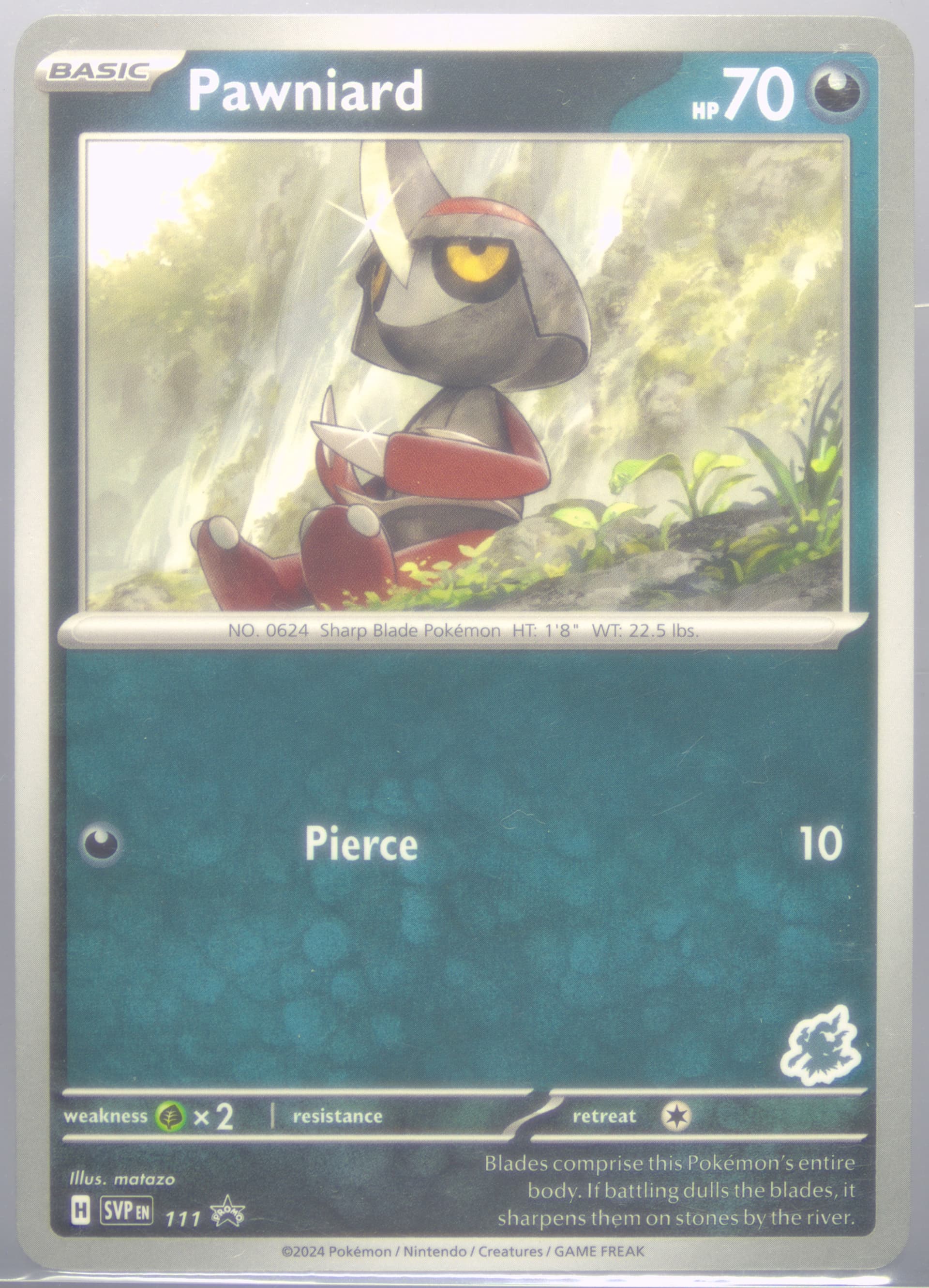 Pawniard (111) 2024 Pokemon Battle Academy