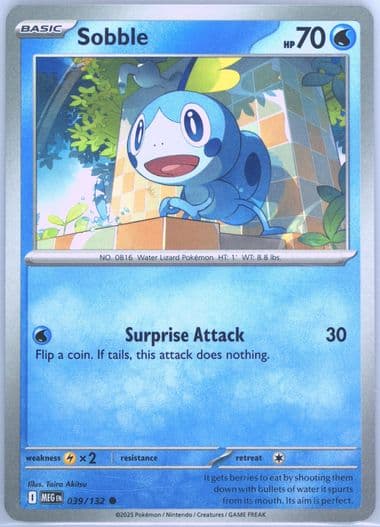 Sobble (039) 2025 Pokemon Meg EN-Mega Evolution