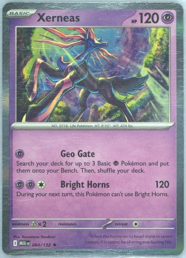 Xerneas (064) 2025 Pokemon Meg EN-Mega Evolution