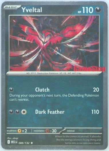 Yveltal (088) 2025 Pokemon Meg EN-Mega Evolution