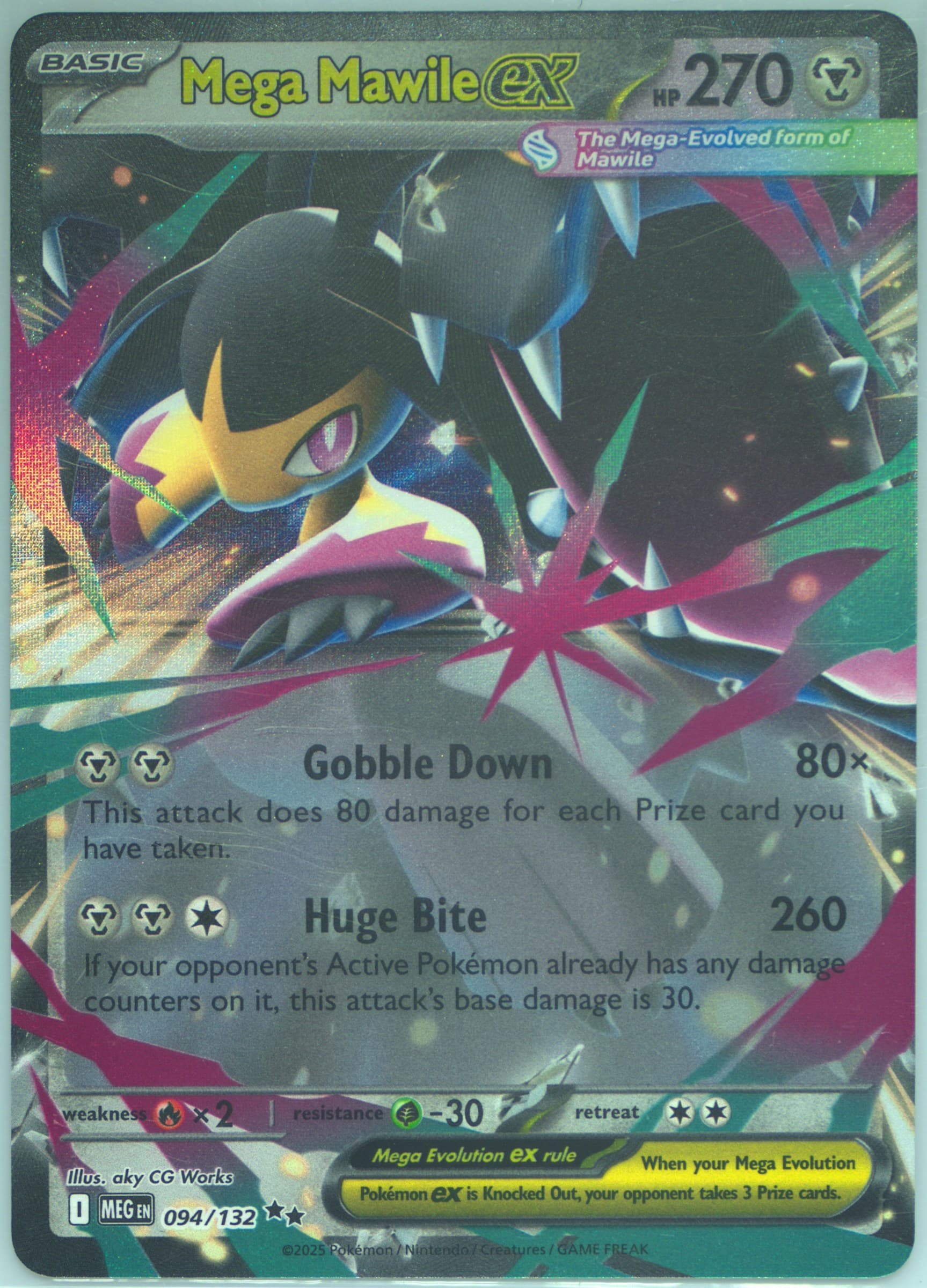 Mega Mawile EX (094) 2025 Pokemon Meg EN-Mega Evolution