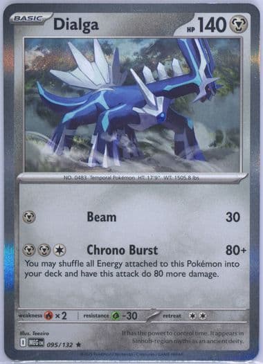 Dialga (095) 2025 Pokemon Meg EN-Mega Evolution