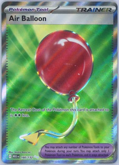 Air Balloon Ultra Rare (166) 2025 Pokemon Meg EN-Mega Evolution