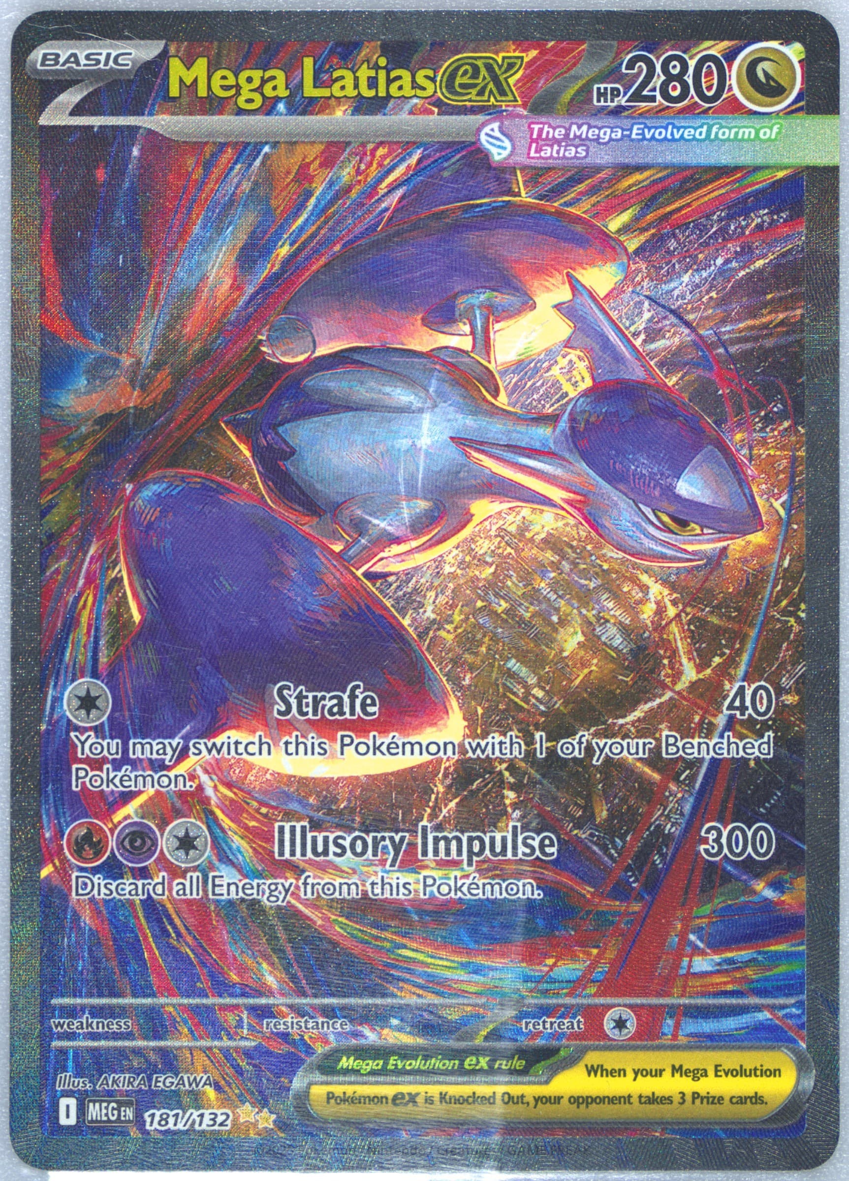 Mega Latias EX Special Illustration Rare (181) 2025 Pokemon Meg EN-Mega Evolution