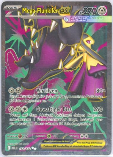Mega Mawile EX Ultra Rare (162) 2025 Pokemon German Meg de-Mega Evolution