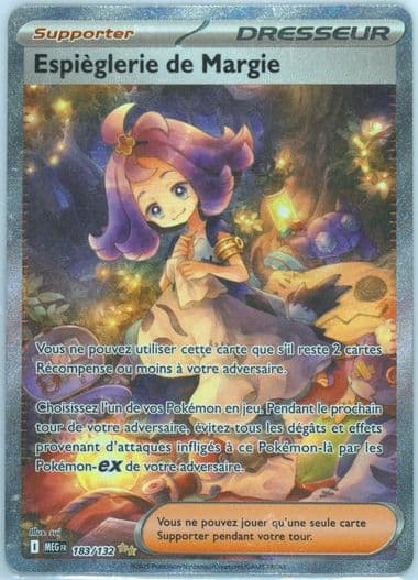 Acerola's Mischief Special Illustration Rare (183) 2025 Pokemon French Meg FR-Mega Evolution