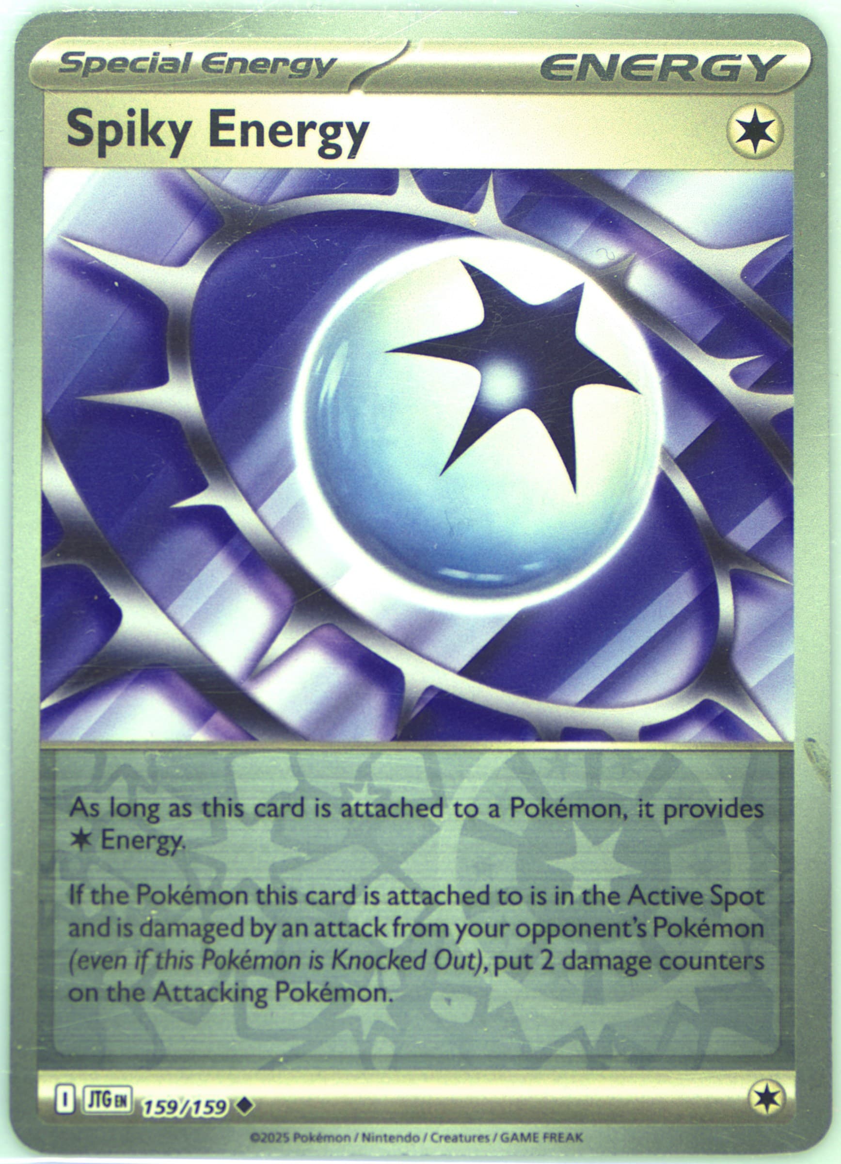 Spiky Energy Reverse Holo (159) 2025 Pokemon Jtg EN-Journey Together