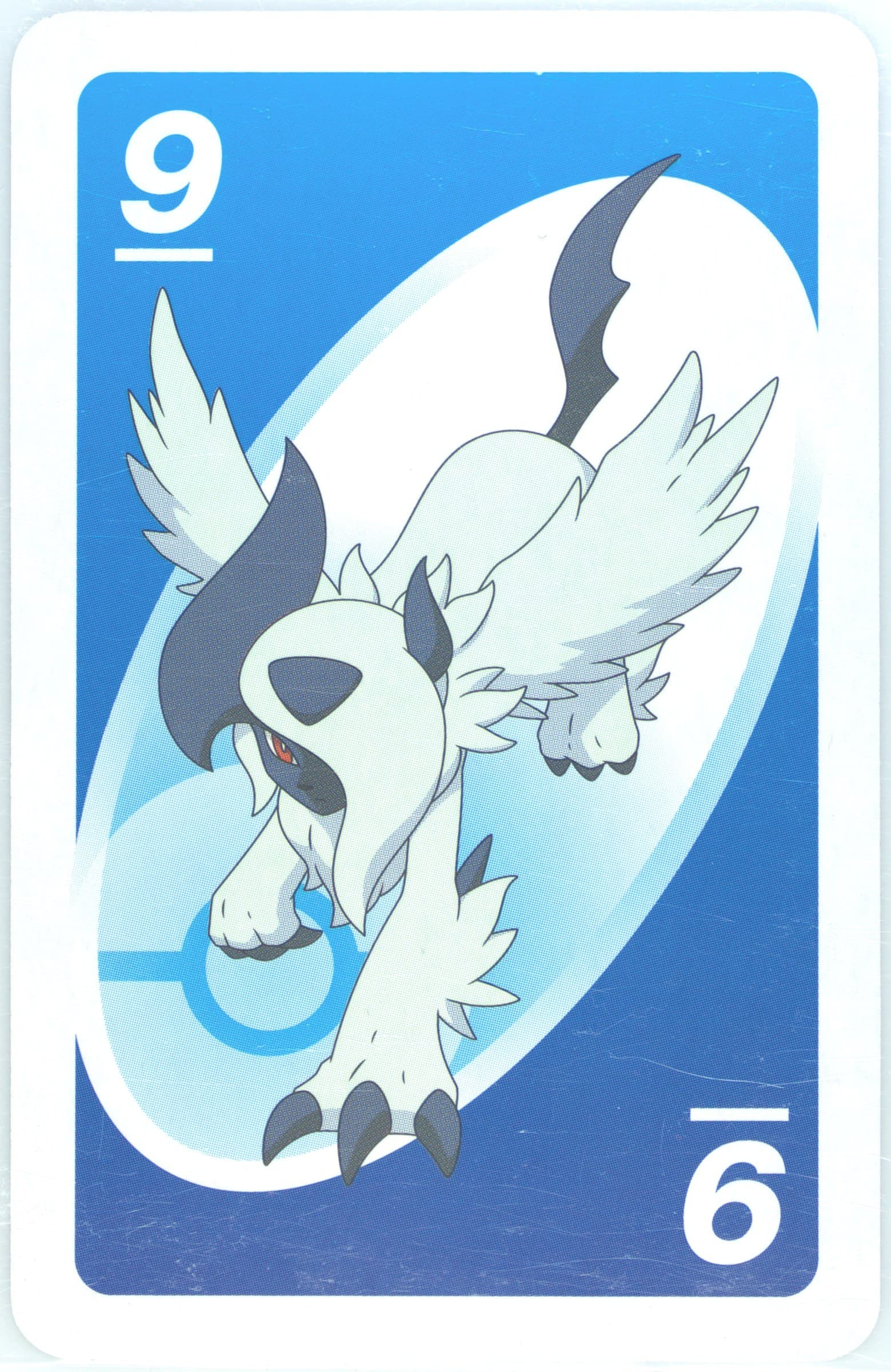 Mega Absol Blue-#9 2014 Uno Pokemon XY