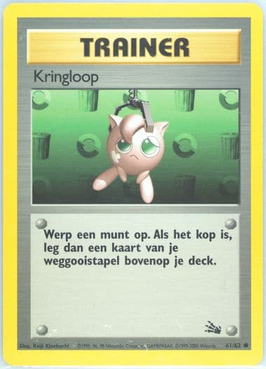 Kringloop (61) 2000 Pokemon Dutch Fossil