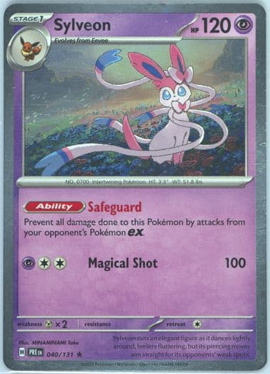Sylveon Prismatic Evolutions 8-Pack Mini Tin (040) 2025 Pokemon Pre EN-Prismatic Evolutions