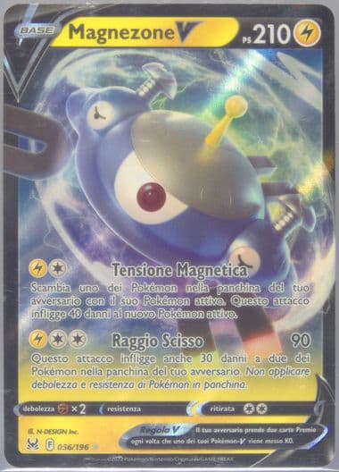 Magnezone V Italian (056) 2022 Pokemon Sword & Shield Lost Origin
