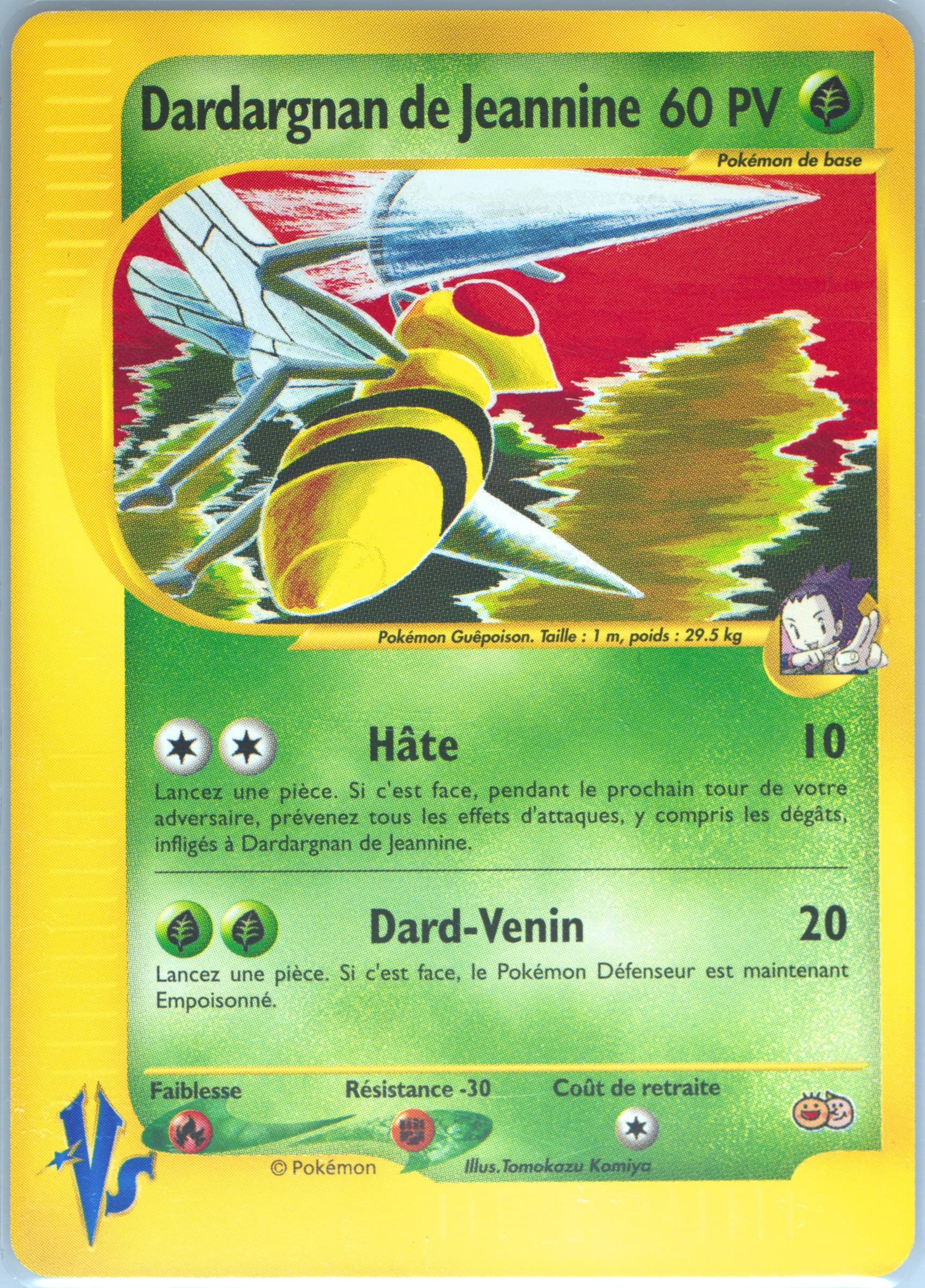 Janine's Beedrill French 2001-2002 Pokemon Tropical Mega Battle