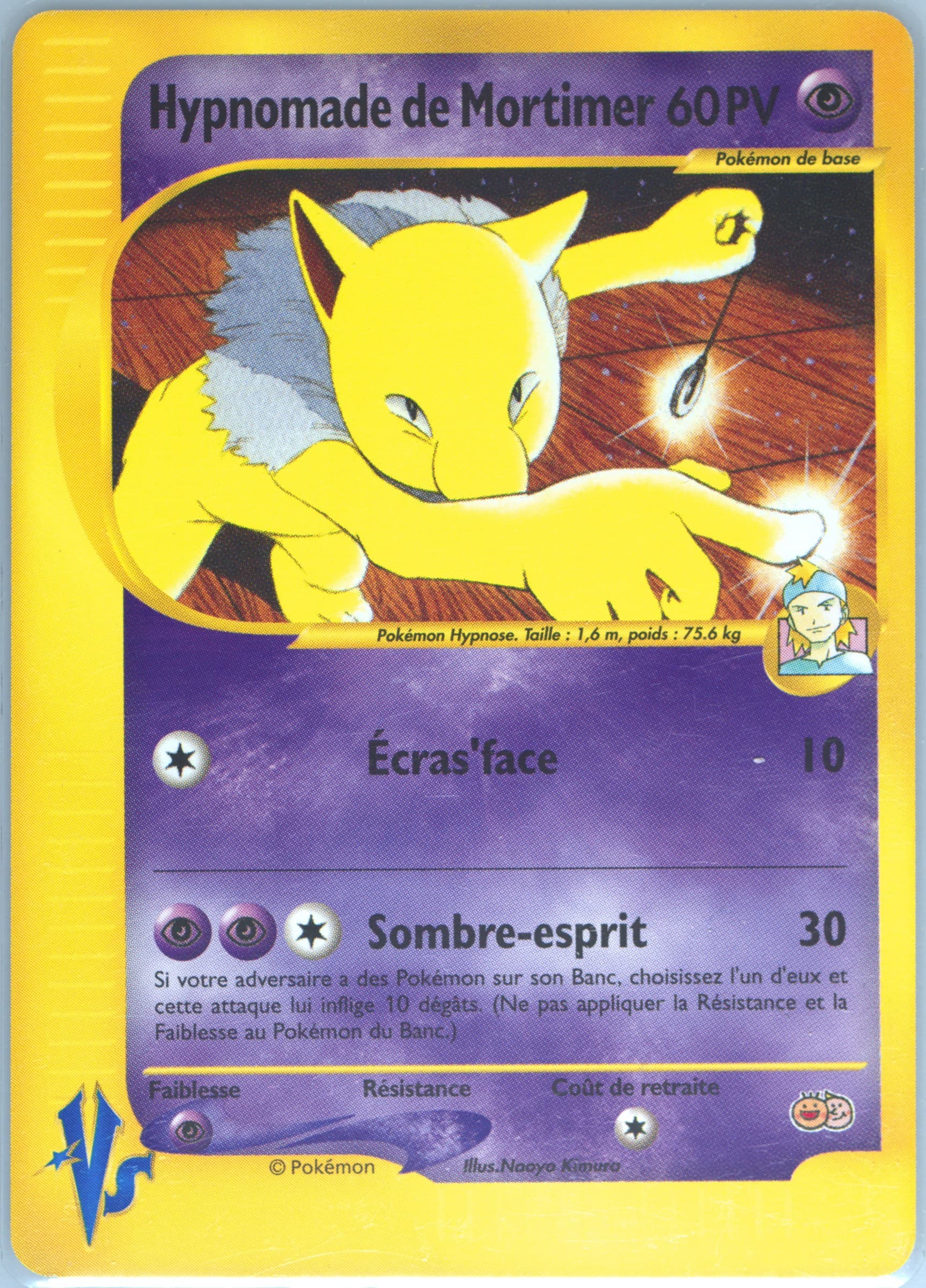 Morty's Hypno French 2001-2002 Pokemon Tropical Mega Battle