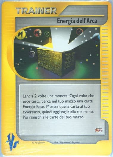 Energy Ark Italian 2001-2002 Pokemon Tropical Mega Battle