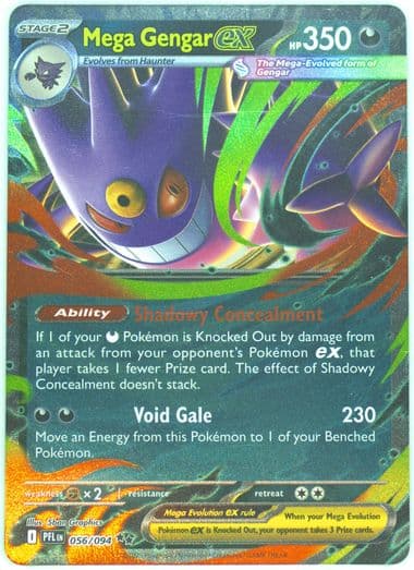 Mega Gengar EX (056) 2025 Pokemon Pfl EN-Phantasmal Flames