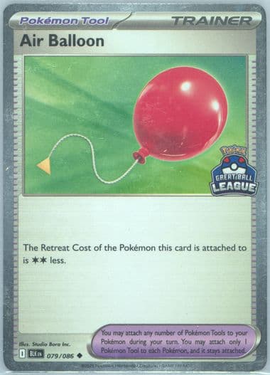 Air Balloon Great Ball League Season 1-Participation (079) 2025 Pokemon Blk EN-Black Bolt