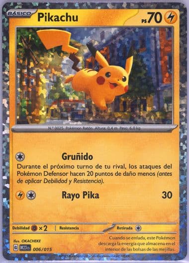 Pikachu (006) 2023 Pokemon M23 ES-Mcdonald's Collection