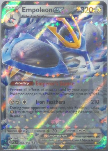 Empoleon EX (070) 2025 Pokemon Pfl EN-Phantasmal Flames