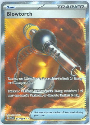 Blowtorch Ultra Rare (117) 2025 Pokemon Pfl EN-Phantasmal Flames