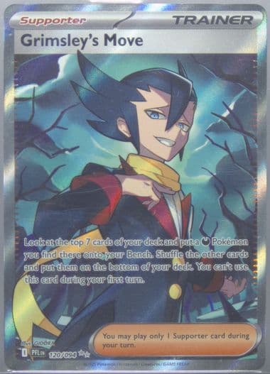 Grimsley's Move Ultra Rare (120) 2025 Pokemon Pfl EN-Phantasmal Flames