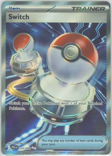 Switch Ultra Rare (123) 2025 Pokemon Pfl EN-Phantasmal Flames