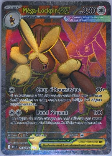 Mega Lopunny EX Ultra Rare (115) 2025 Pokemon French Pfl FR-Phantasmal Flames