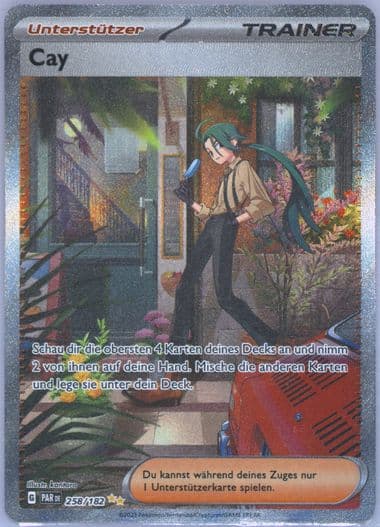 Rika Special Illustration Rare (258) 2023 Pokemon German Par de-Paradox Rift