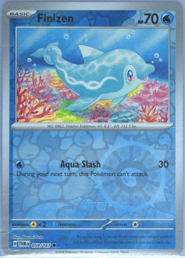 Finizen Reverse Holo (059) 2024 Pokemon Twm EN-Twilight Masquerade