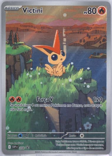 Victini Unova Victini Illustration Collection (208) 2025 Pokemon Portuguese Svp PT-SV Black Star Promo