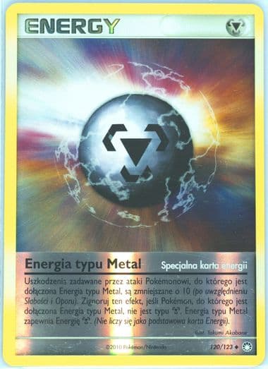 Metal Energy-Reverse Foil (120) 2012 Pokemon Polish Diamond & Pearl Mysterious Treasures
