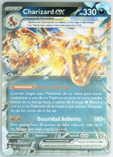 Charizard EX Charizard EX Special Collection-Jumbo (196) 2025 Pokemon Spanish Svp ES-SV Black Star Promo
