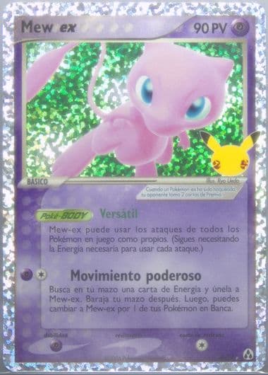 Mew EX-Holo Spanish (88) 2021 Pokemon Celebrations Classic Collection