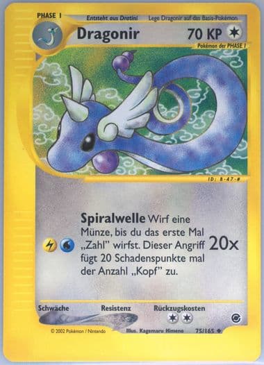 Dragonir German (75) 2002 Pokemon Expedition