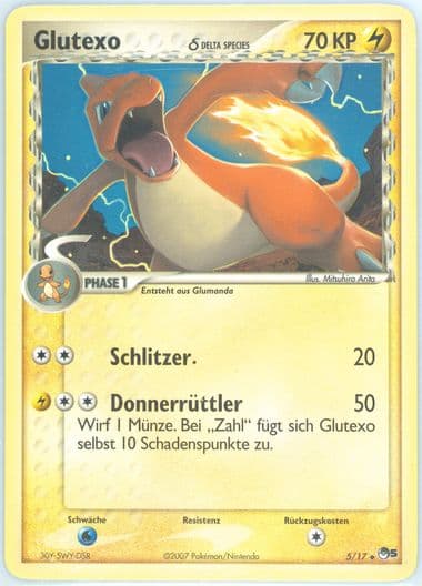 Glutexo German (5) 2007 Pokemon Pop Series 5