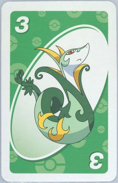 Serperior Green-#3 2012 Uno Pokemon Best Wishes