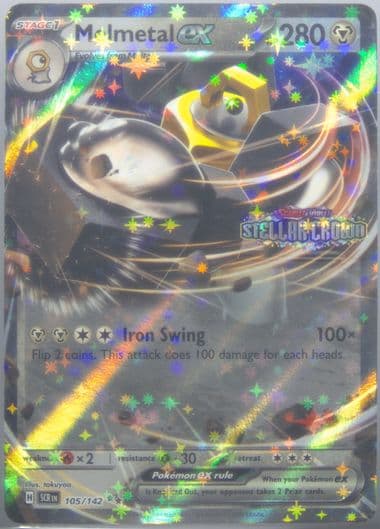 Melmetal EX Melmetal EX Box (105) 2025 Pokemon Scr EN-Stellar Crown