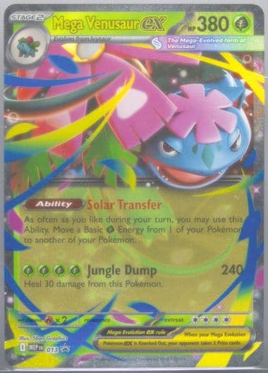 Mega Venusaur EX Mega Venusaur EX Premium Collection (013) 2025 Pokemon Mep EN-Me Black Star Promo