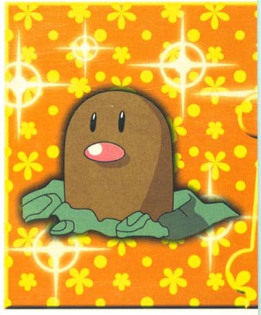 Diglett (198) 1999 Merlin Pokemon