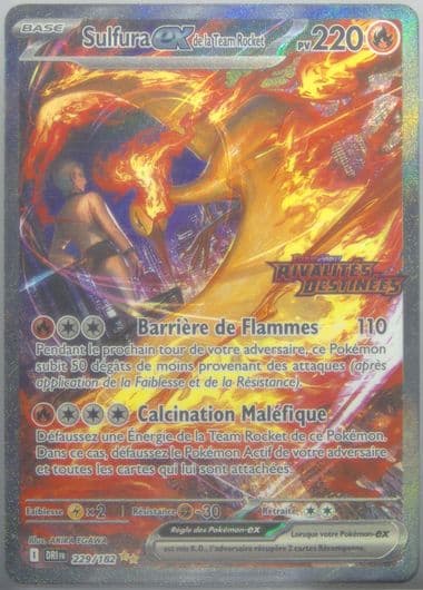 Team Rocket's Moltres EX Team Rocket's Moltres EX Ultra-Premium Collection (229) 2025 Pokemon French Dri FR-Destined Rivals
