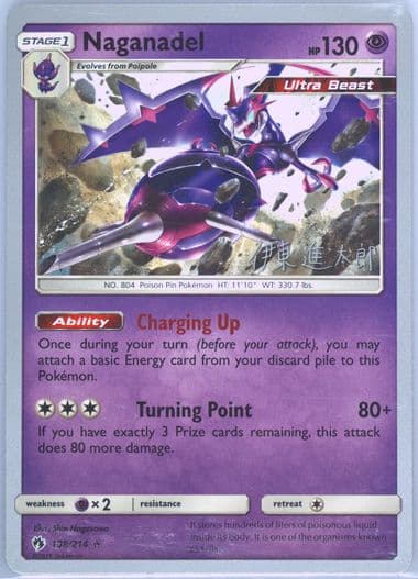Naganadel (108) 2019 Pokemon 2019 World Championships Deck: Mind Blown