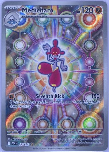 Medicham Illustration Rare (241) 2026 Pokemon Asc EN-Ascended Heroes
