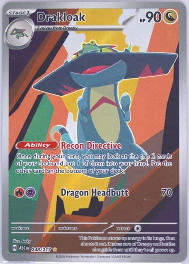 Drakloak Illustration Rare (248) 2026 Pokemon Asc EN-Ascended Heroes