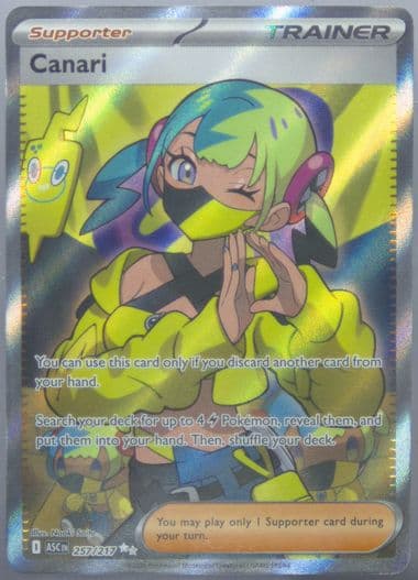 Canari Ultra Rare (257) 2026 Pokemon Asc EN-Ascended Heroes