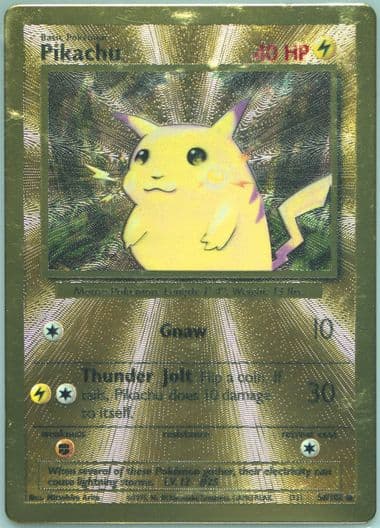 Pikachu Inverted Back (58) 2021 Pokemon Celebrations Ultra-Premium Collection