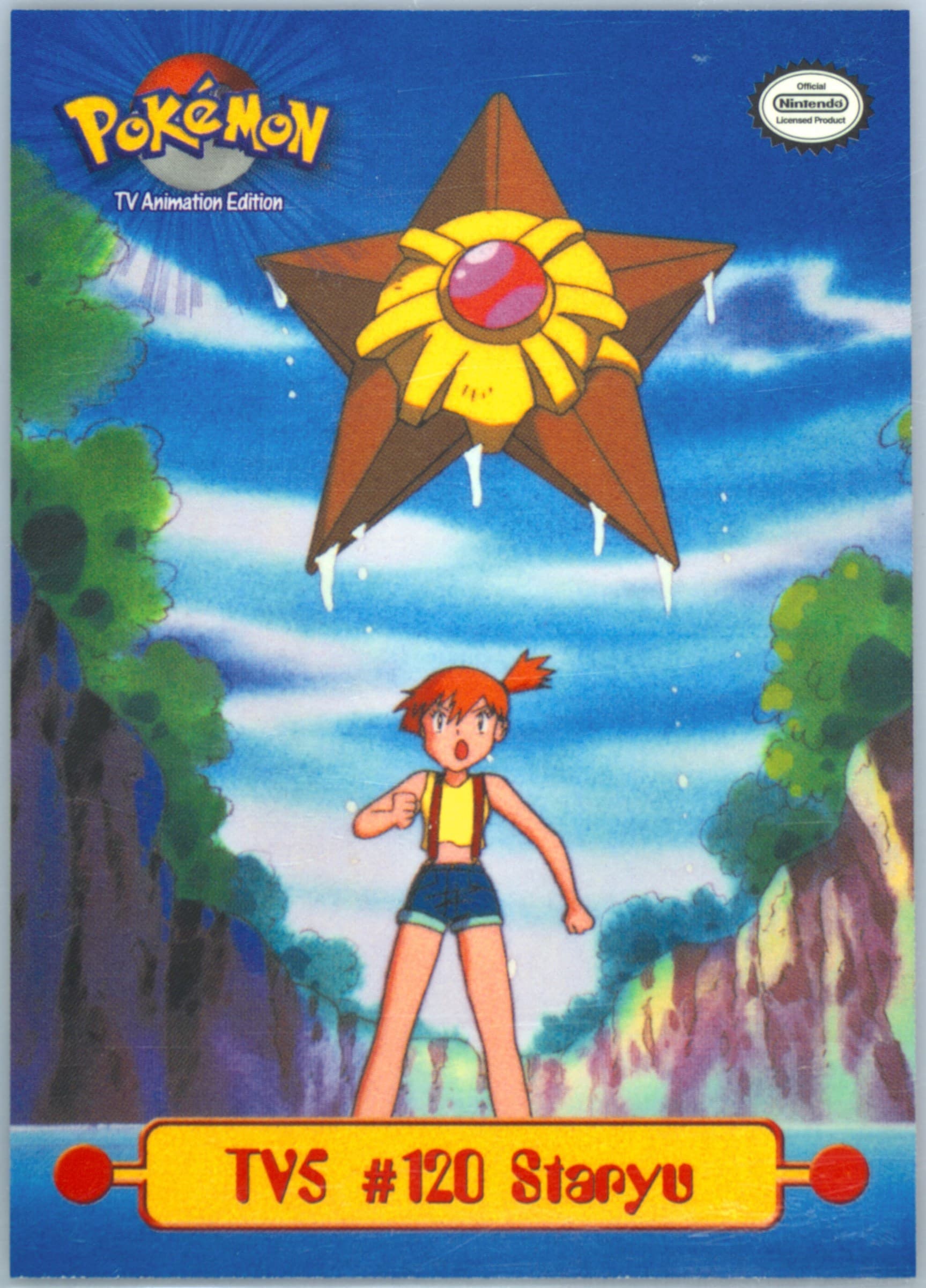 Staryu (TV5) 1999 Topps Pokemon Series 1 Character Cards