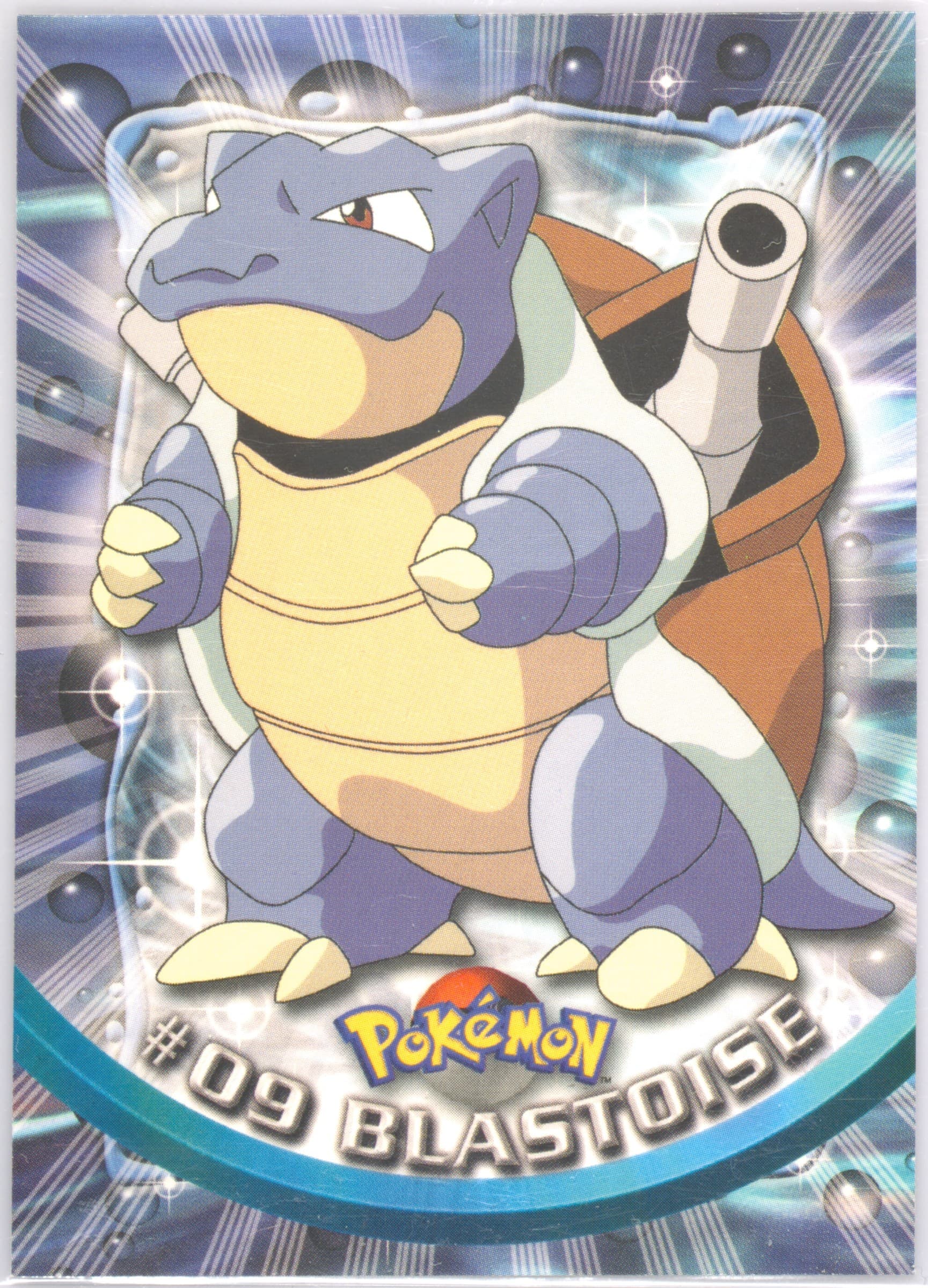 Blastoise (9) 1999 Topps Pokemon TV